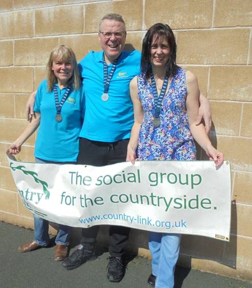 Maria, Andy and Clare